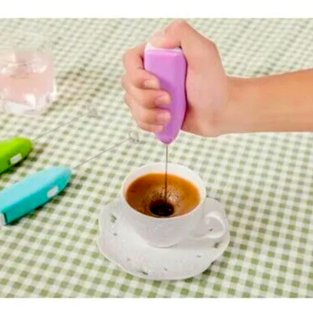 Frother Electric Milk Mixer Drink Foamer Coffee Egg Beater Whisk Latte S…